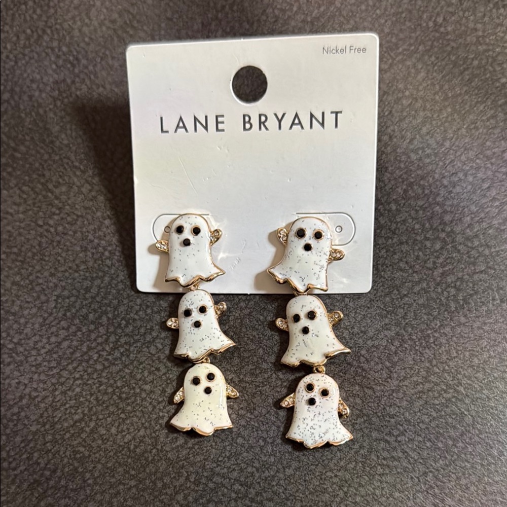 Lane Bryant Ghost Earrings